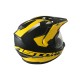 Шлем ASTON Cross Tourer Adventure, желтый / черный
