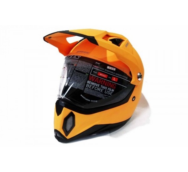 Шлем STELS MX453, оранжевый